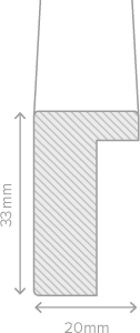 Spacer frame profile