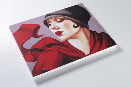 Image-wrap canvas